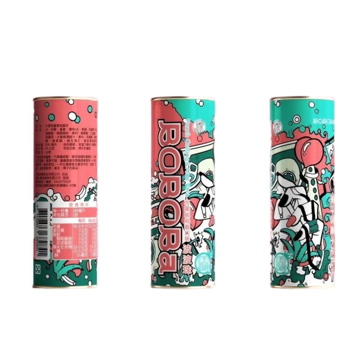 BOBOBA- Peach Oolong & Aloe Vera 240ml