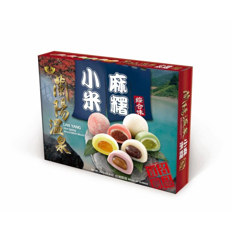 皇族- 蘭陽溫泉綜合小米麻糬 300g