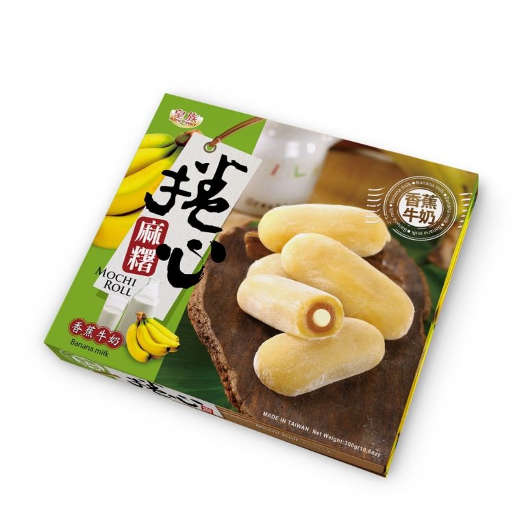 皇族- 捲心麻糬 (香蕉) 300g