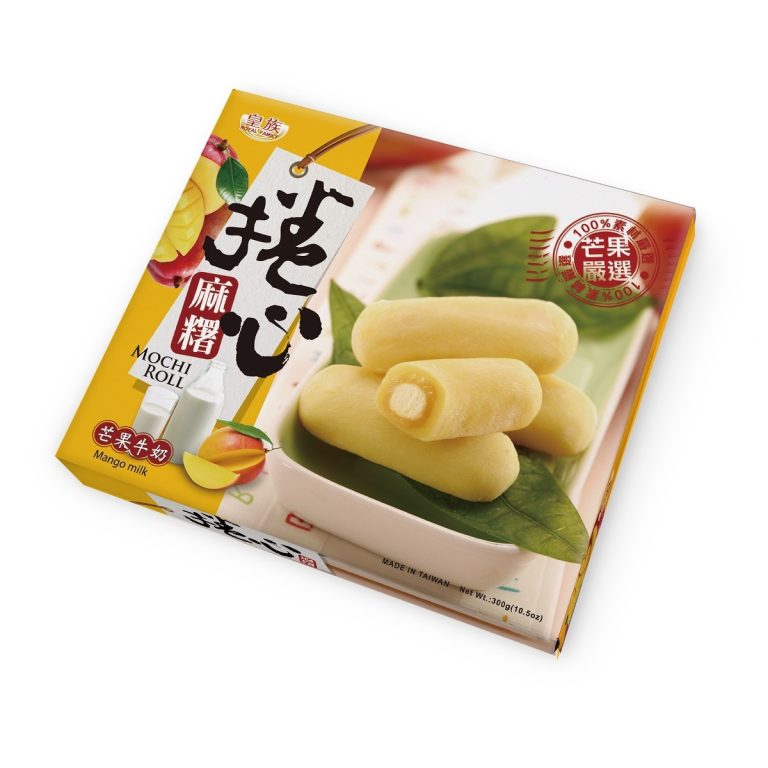 皇族- 捲心麻糬 - 芒果牛奶 300g