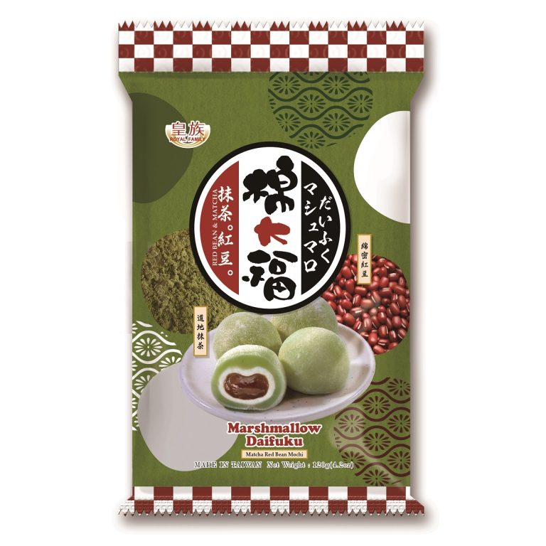 皇族- 棉大福 抹茶紅豆(羽二重餡) 120g