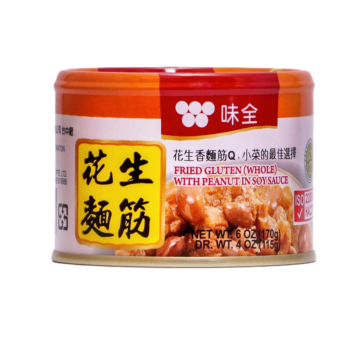 味全- 花生麵筋 170g