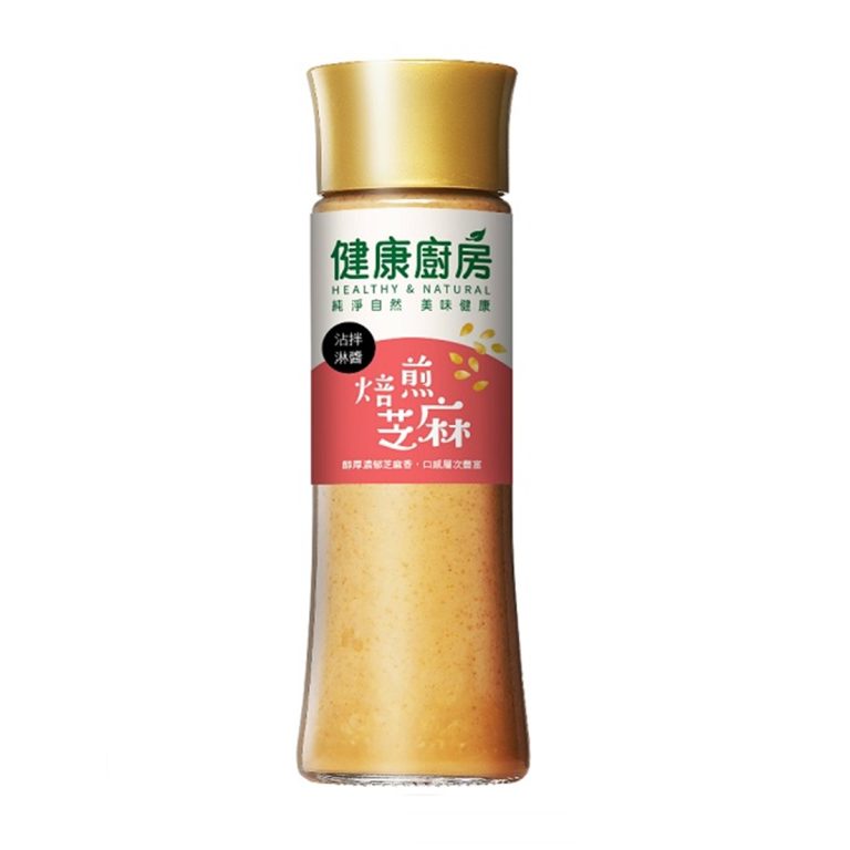 健康廚房- 焙煎芝麻沾拌淋醬 200ml