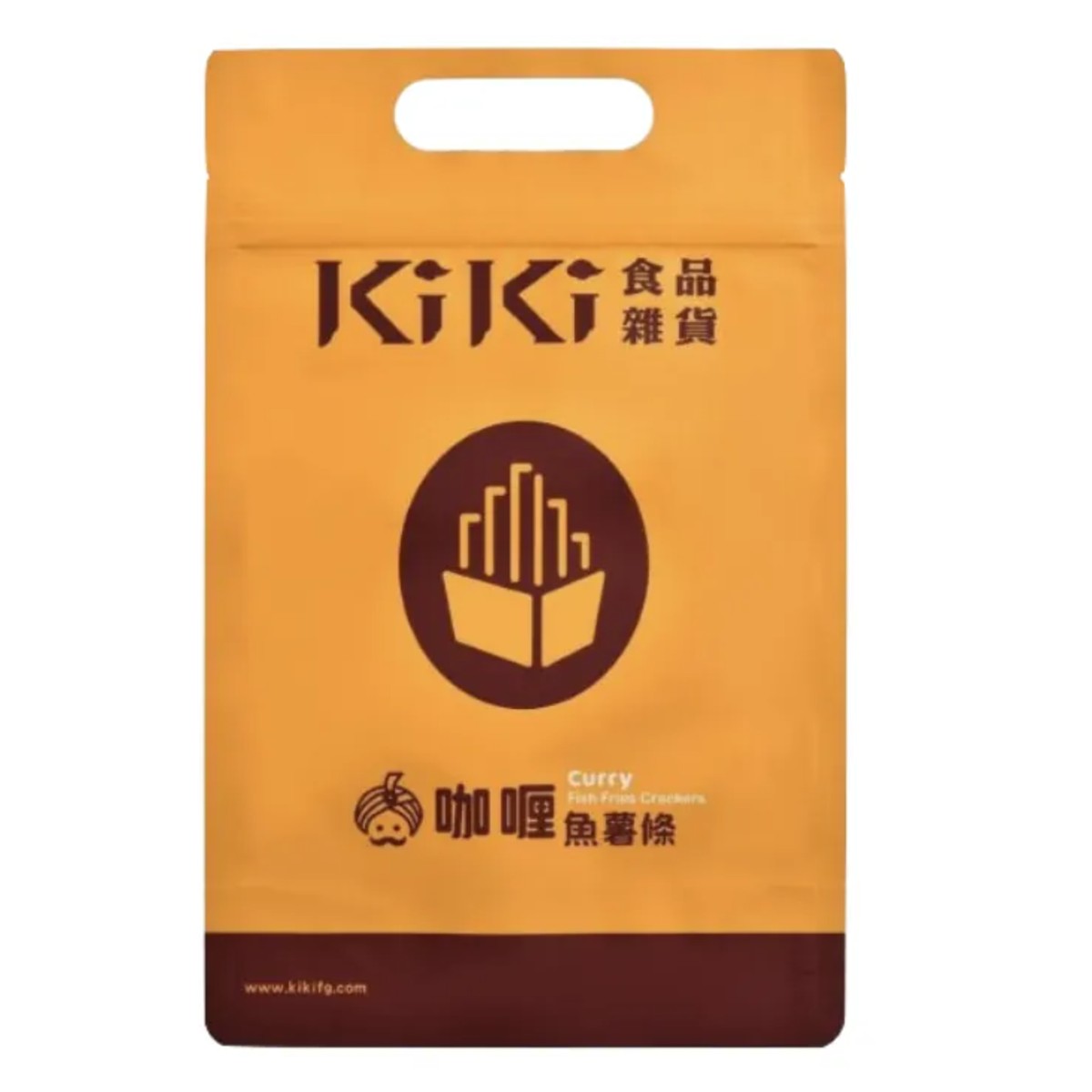 KIKI- Curry Fish Fries Crackers 80g