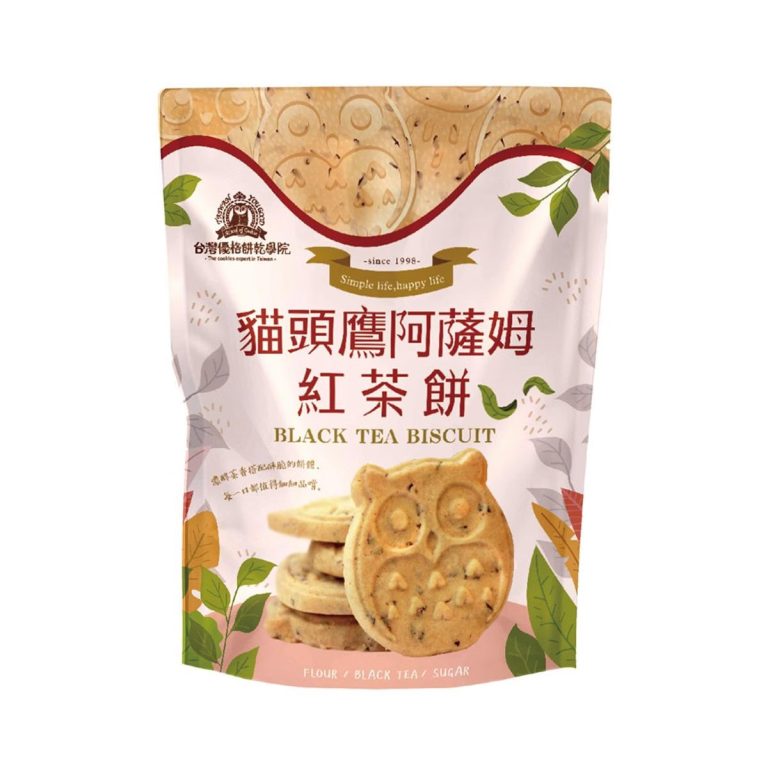 School of Cookie- Owl Black Tea Biscuit 180g