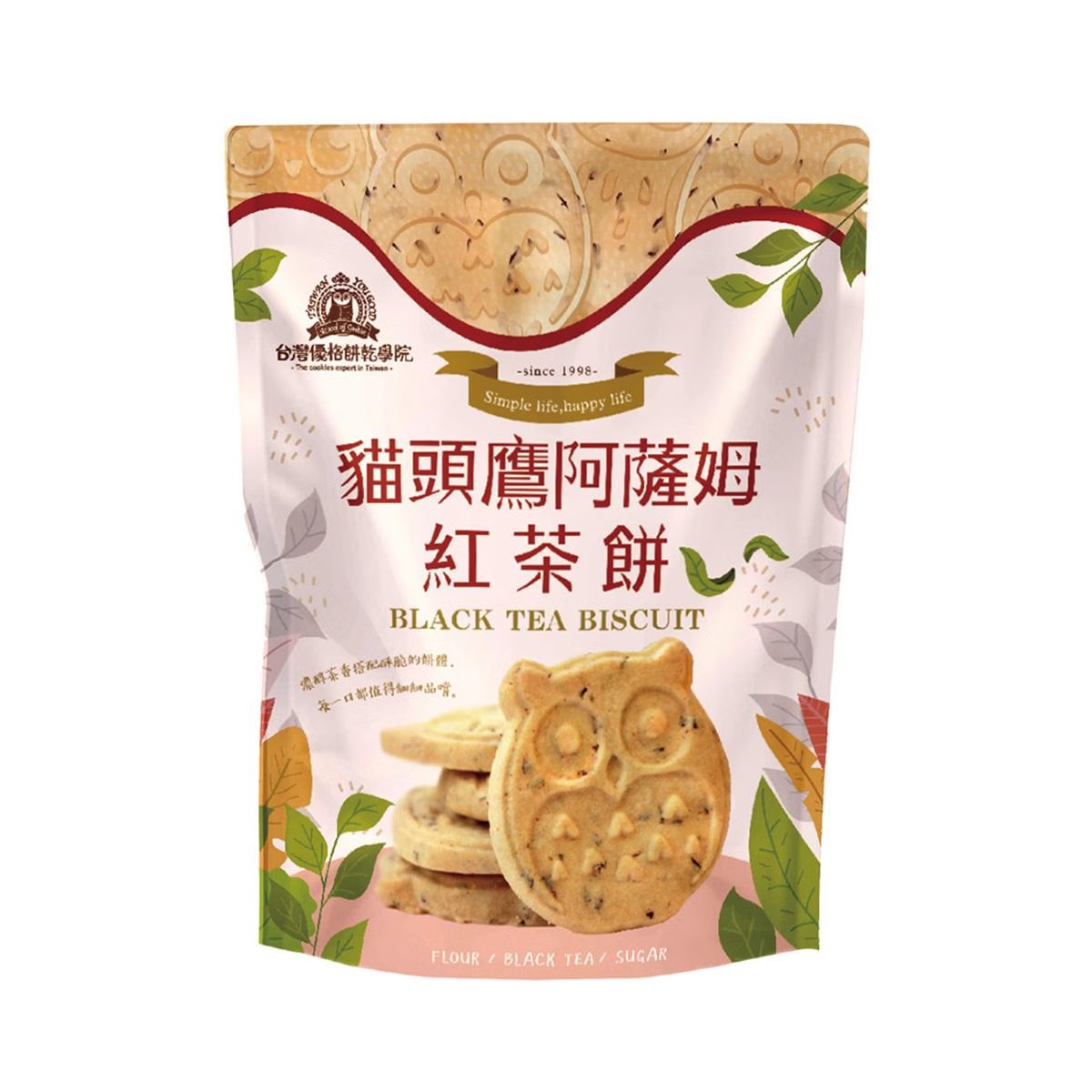 School of Cookie- Owl Black Tea Biscuit 180g