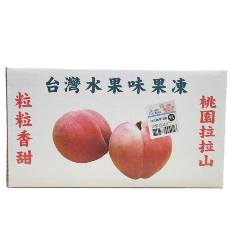 漢碩- 台灣水果凍(水蜜桃) 340g