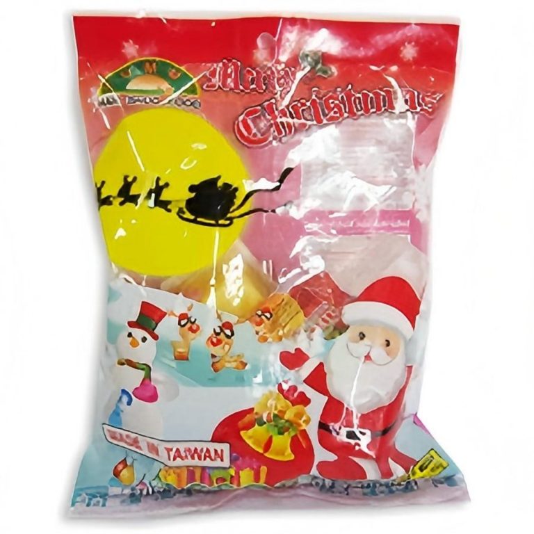 Han Shuo- Merry Christmas Assorted Fruit Jelly (Red Bag) 300g