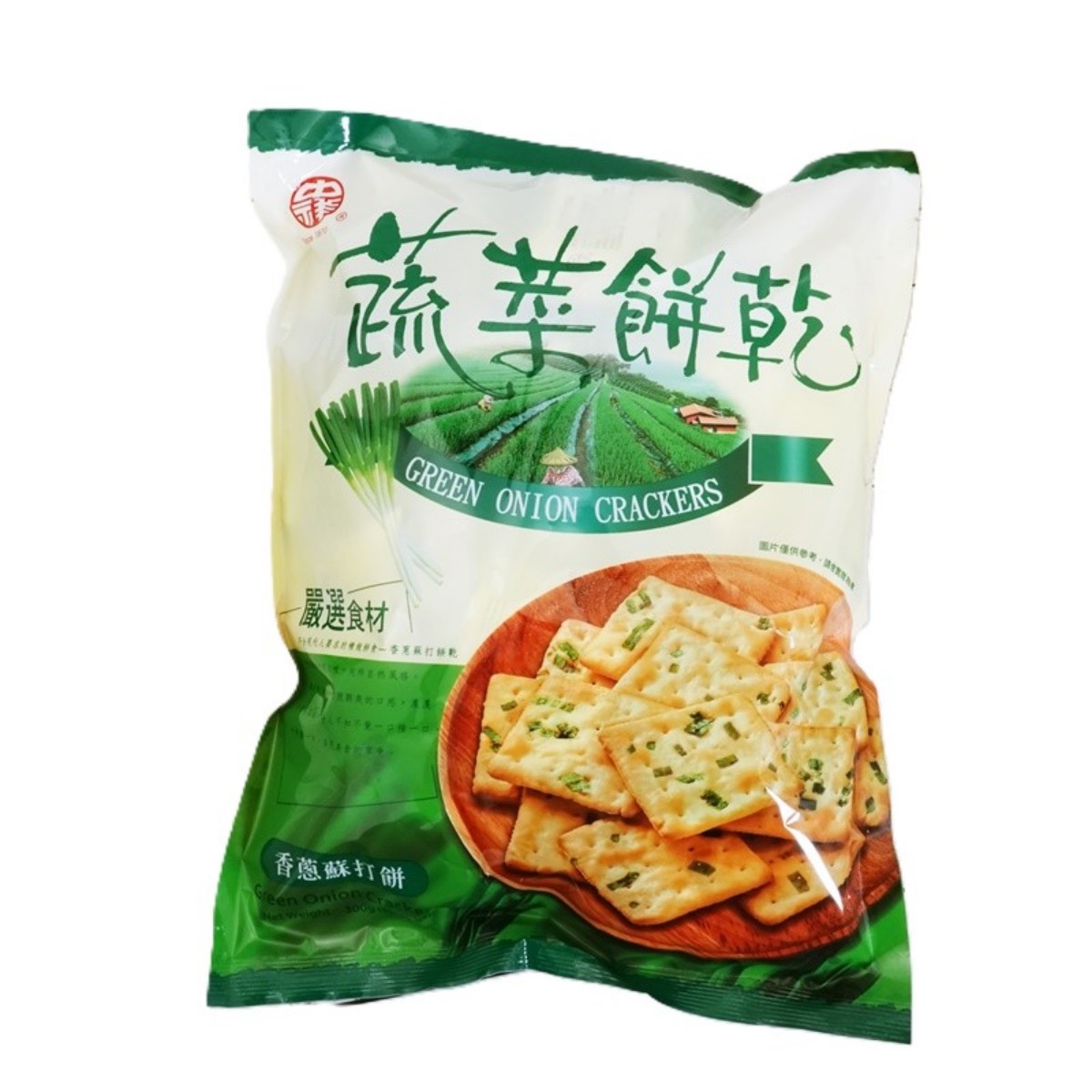 CHUNG HSIANG- Green Onion Crackers 300g