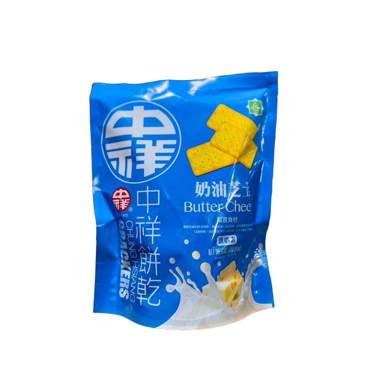 中祥- 奶油芝士薄餅 170g