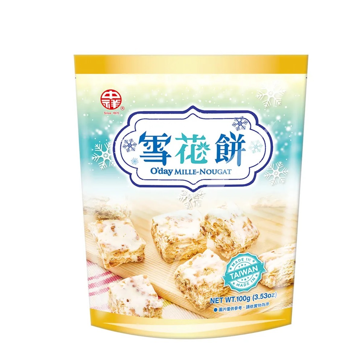 O'day- 雪花餅 100g