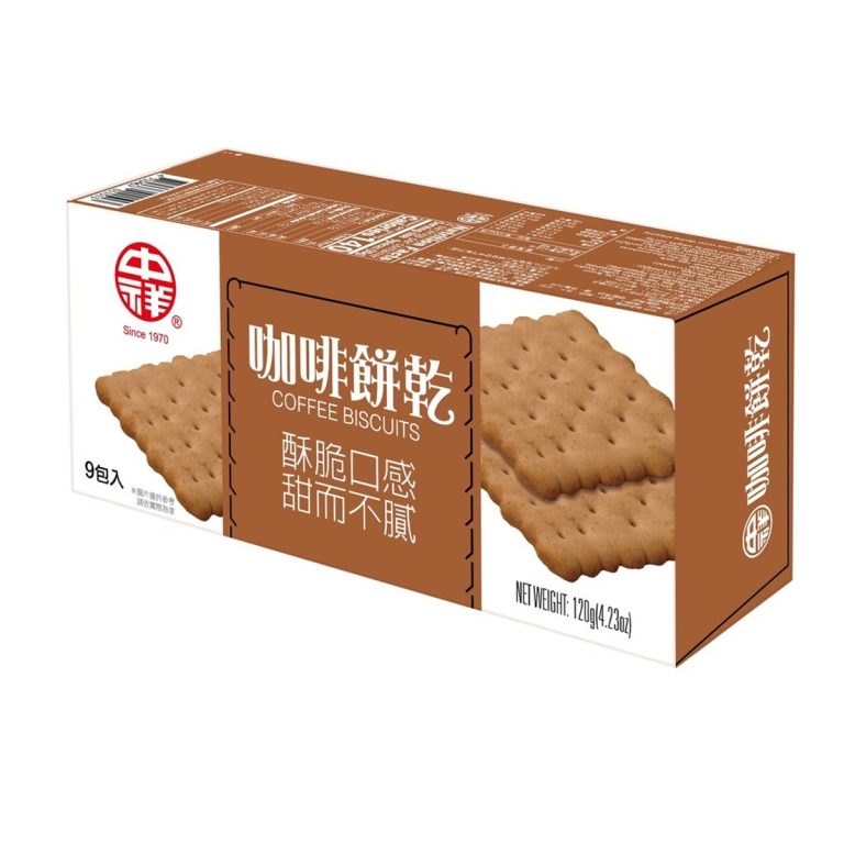 CHUNG HSIANG- Coffee Biscuits 120g