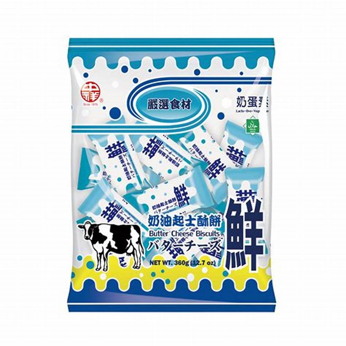 CHUNG HSIANG- Butter Cheese Biscuits 300g