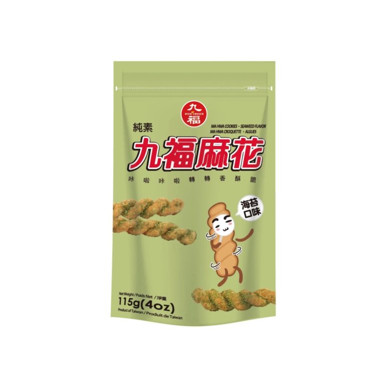 九福- 麻花-海苔 115g