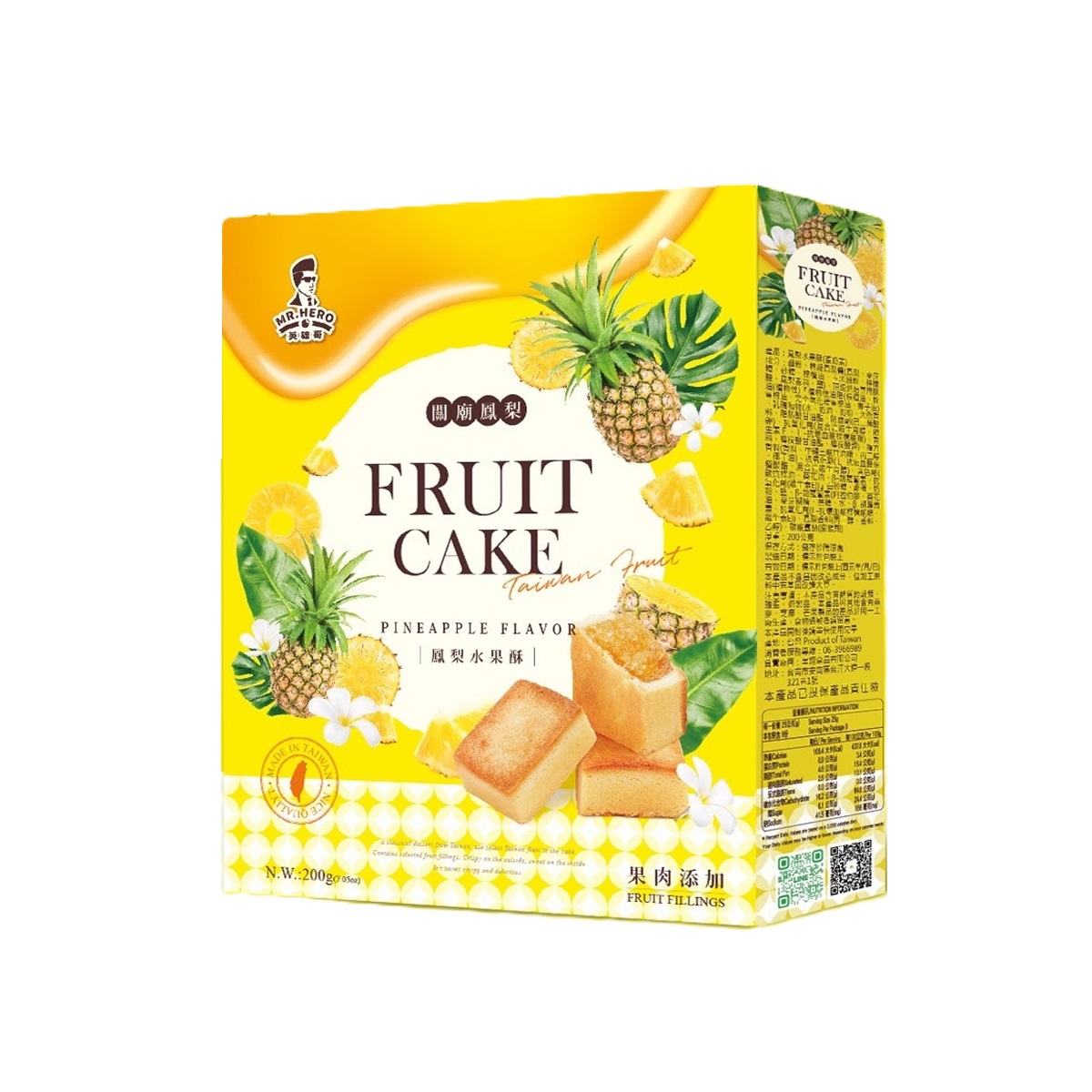 Mr. Hero- Pineapple Fruit Cake 200g