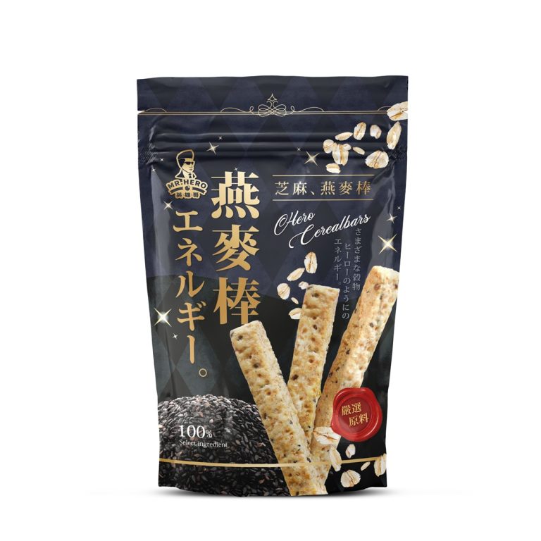 英雄哥- 芝麻燕麥棒 95g