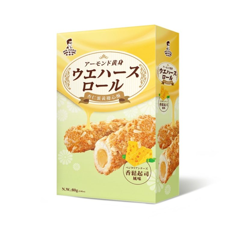 Mr. Hero- Almond Egg Roll-Flossy Cheese 85g