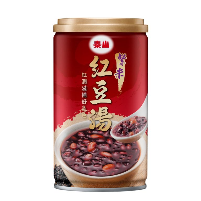 泰山- 紫米紅豆湯 330ml