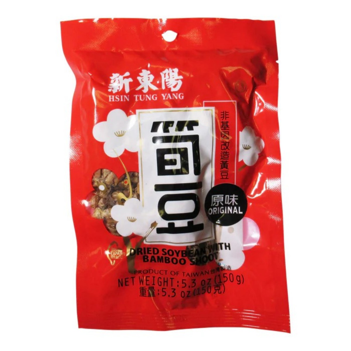 Hsin Tung Yang- DRIED SOYBEAN WITH BAMBOOSHOOT (ORIGINAL) 150g