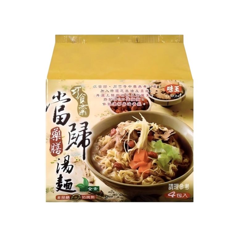 Chiao Shih Chai- Angelica Herbal Vegetarian Noodle Soup 85g*4 packs