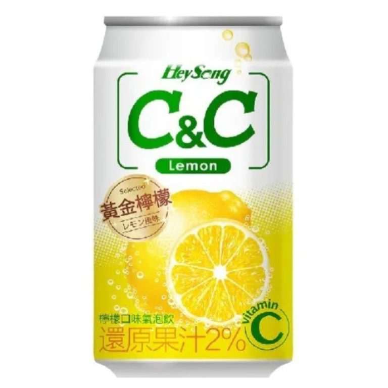 C&C- C&C炭酸飲料(レモン味) 330ml