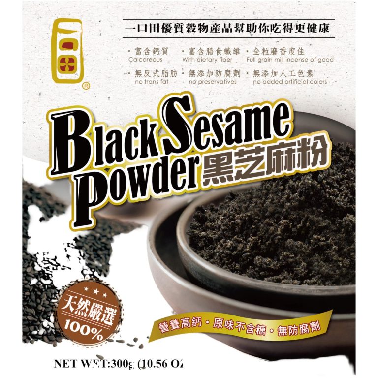 一口田- 生機黑芝麻粉 300g