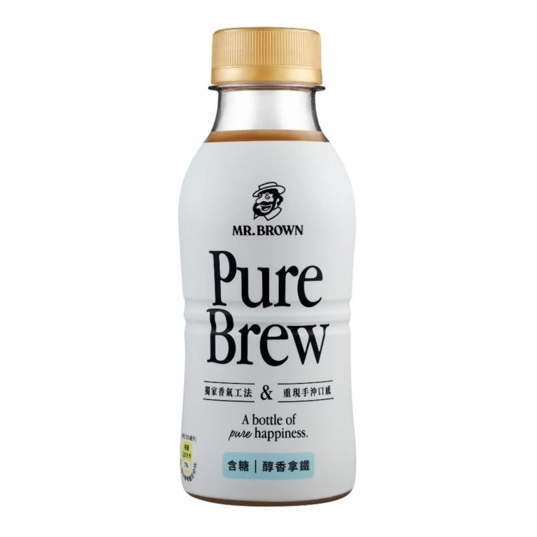 伯朗- Pure Brew 拿鐵咖啡 (微糖) 350ml