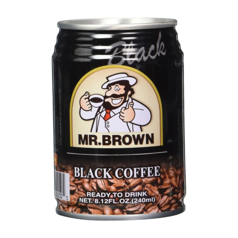 MR.BROWN- Black Coffee (No Sugar) 240ml