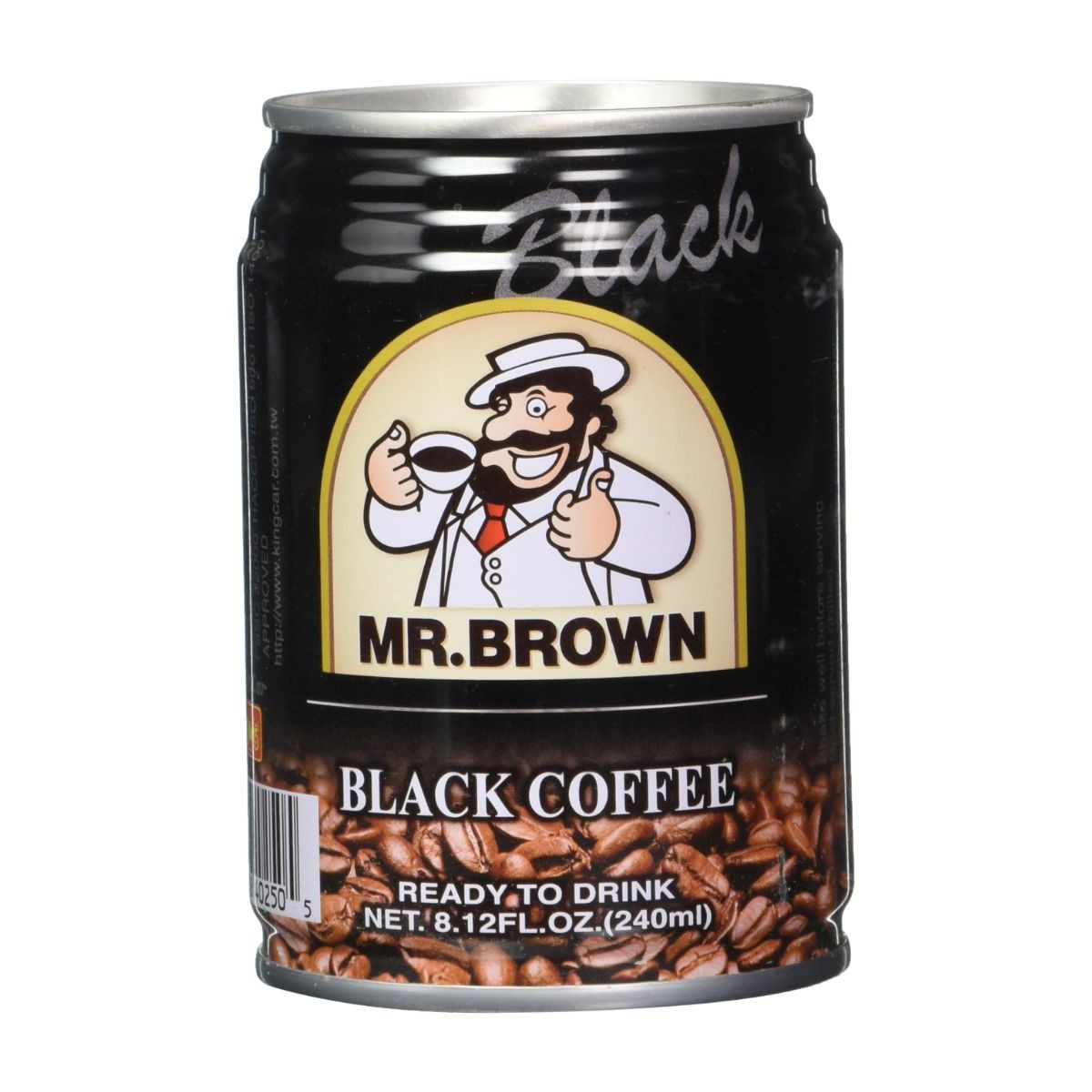 MR.BROWN- Black Coffee (No Sugar) 240ml
