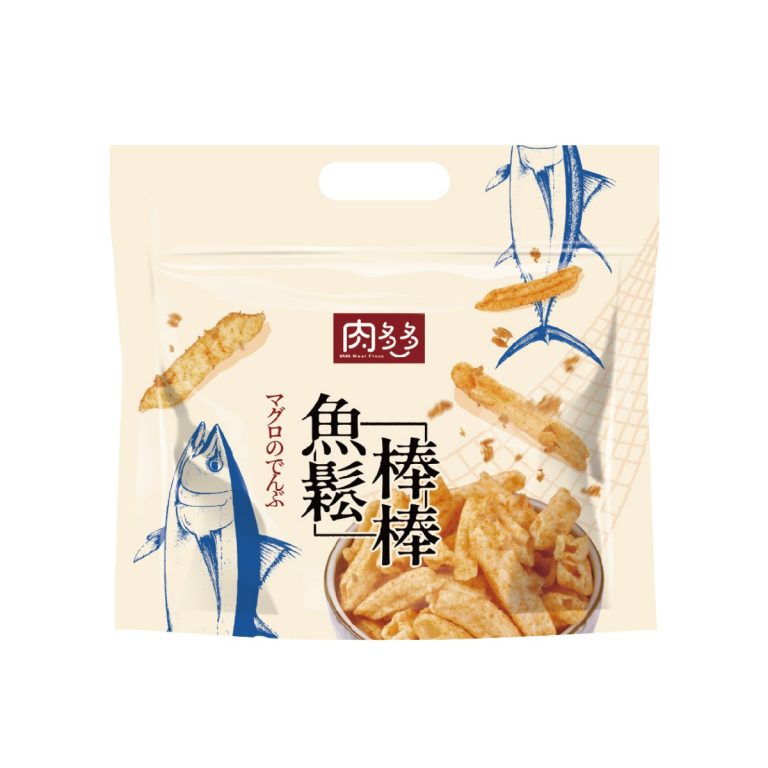 KAKA- Meat Floss series (Fish Strip Chips with Floss) 80g