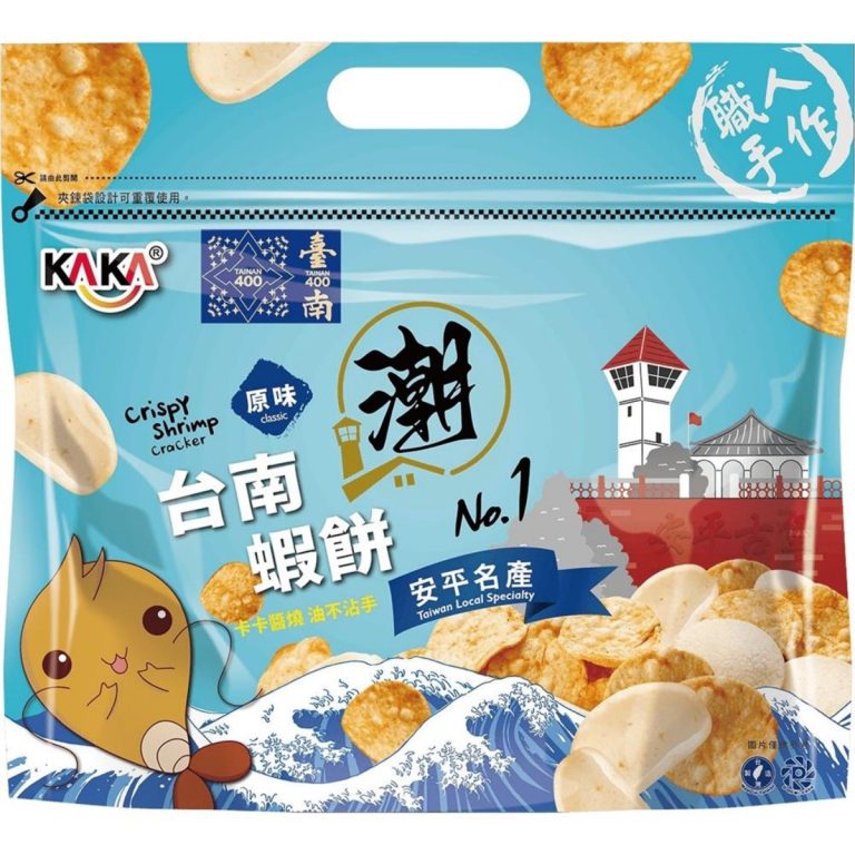 卡卡- 台南潮蝦餅-原味 120g