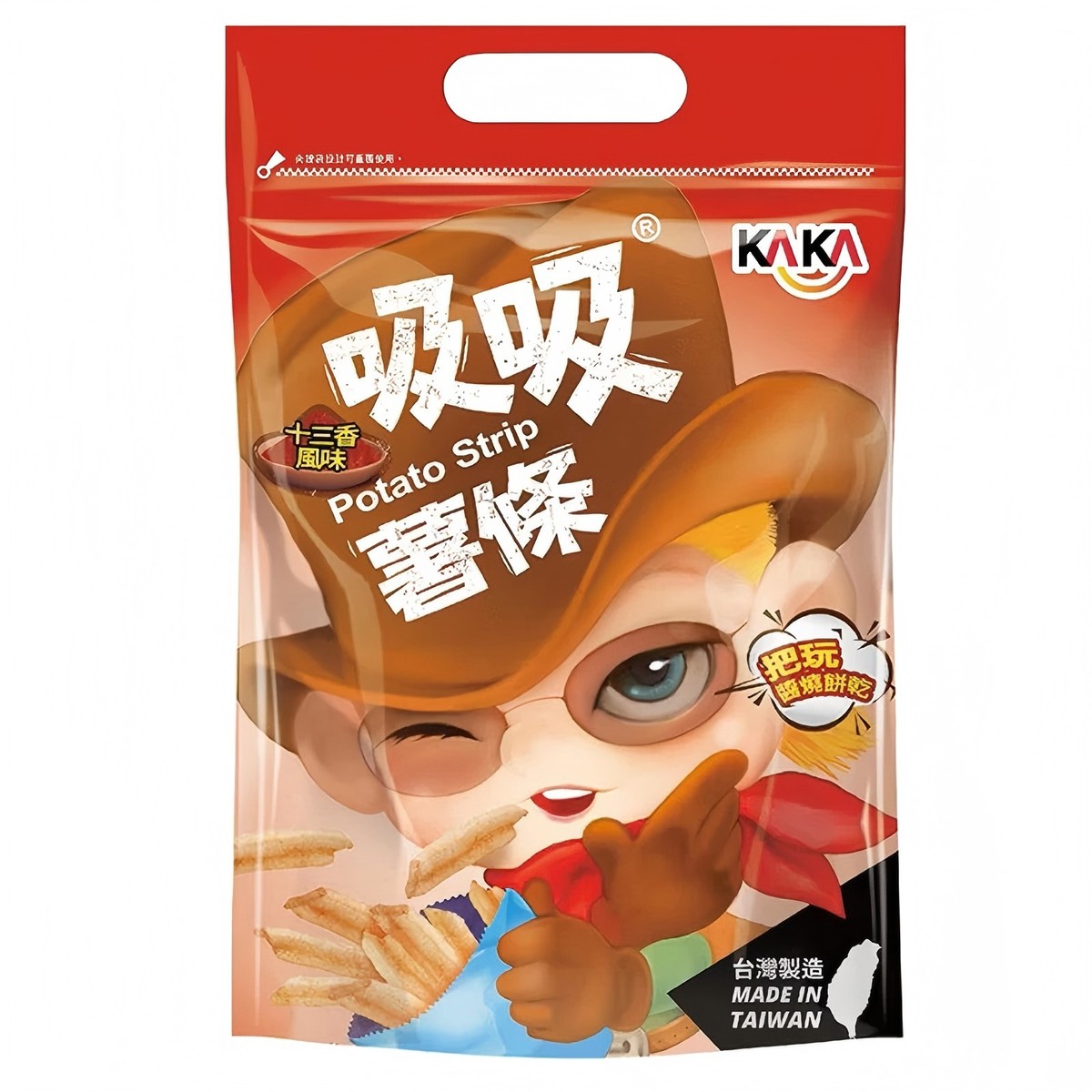 卡卡- 吸吸薯條(十三香) 80g
