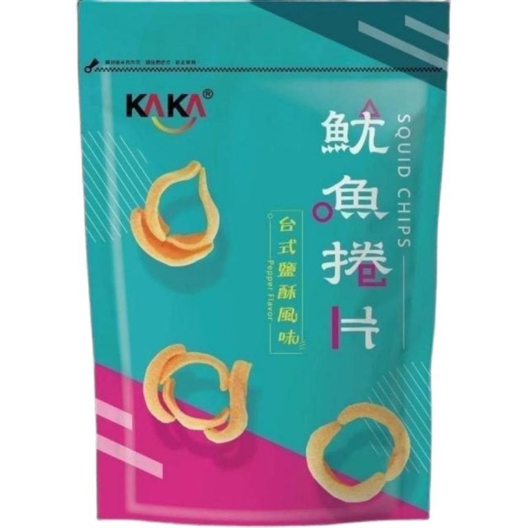KAKA- Squid Chips (Pepper & Salt) 80g