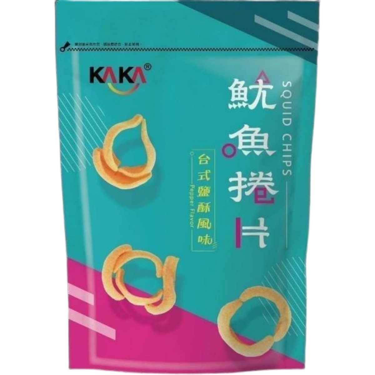 KAKA- Squid Chips (Pepper & Salt) 80g