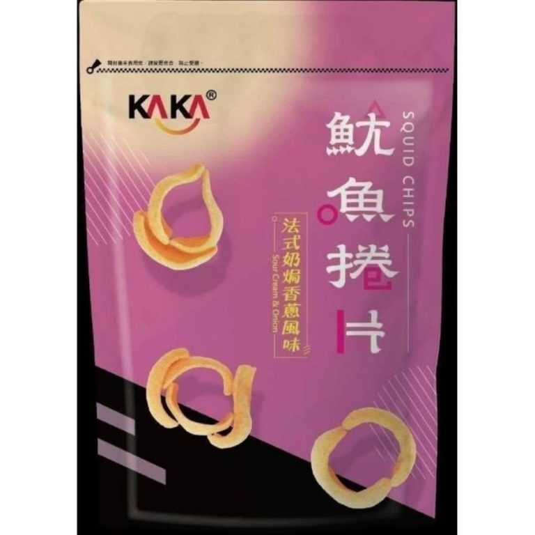 KAKA- Squid Chips (Sour Cream & Onion) 80g