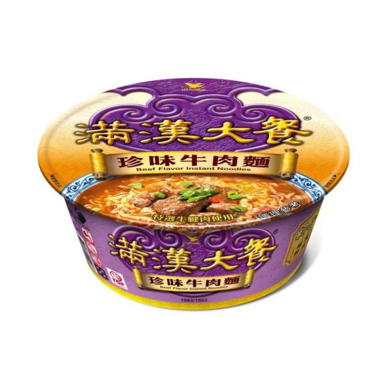 滿漢大餐- 珍味牛肉麵(碗) 187g