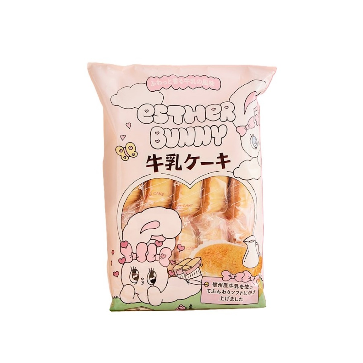 艾絲樂小兔- 牛奶蛋糕10入 200g