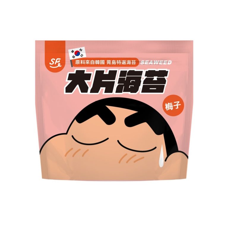 上友- SF蠟筆小新- 大片海苔(梅子口味) 30g