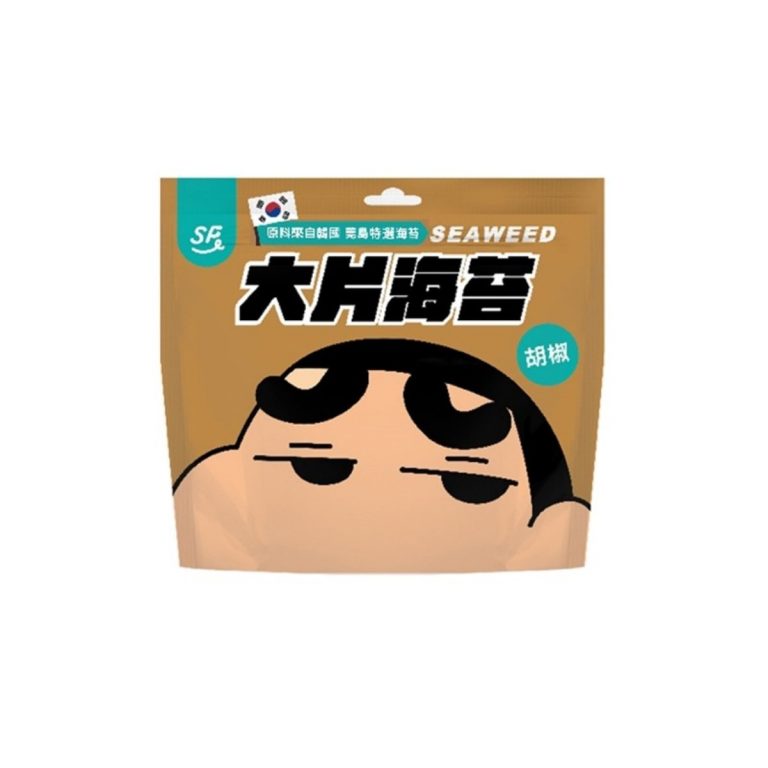 上友- SF蠟筆小新- 大片海苔(胡椒口味) 30g