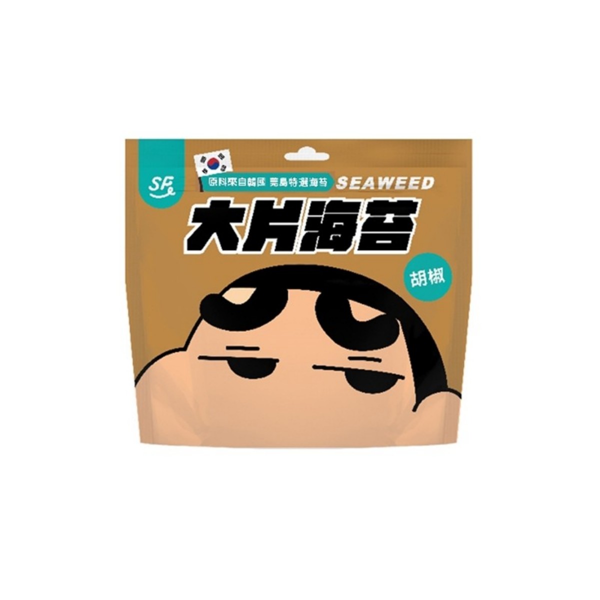 上友- SF蠟筆小新- 大片海苔(胡椒口味) 30g