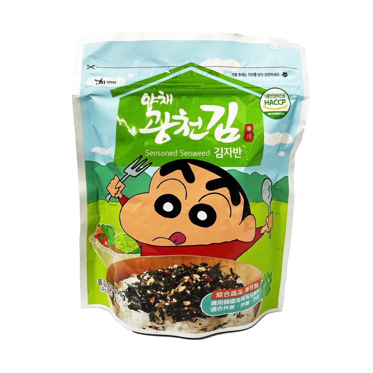 上友- 蠟筆小新- 百濟綜合蔬菜海苔酥 50g