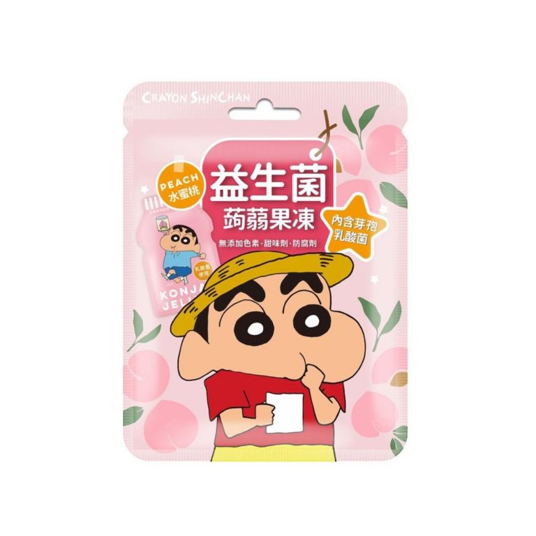 SUN FRIEND- SF Crayon Shin- Chan Konjac Jelly (Peach Flavor) 100g