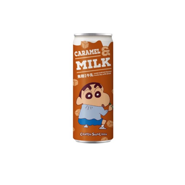 上友- SF蠟筆小新-焦糖風味牛乳 240ml