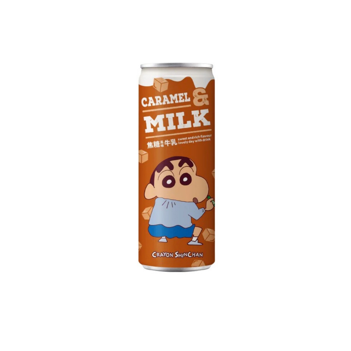 上友- SF蠟筆小新-焦糖風味牛乳 240ml