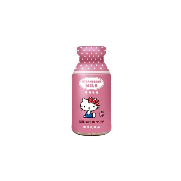 初鹿牧場- 台東初鹿Hello Kitty-草莓牛乳 200ml