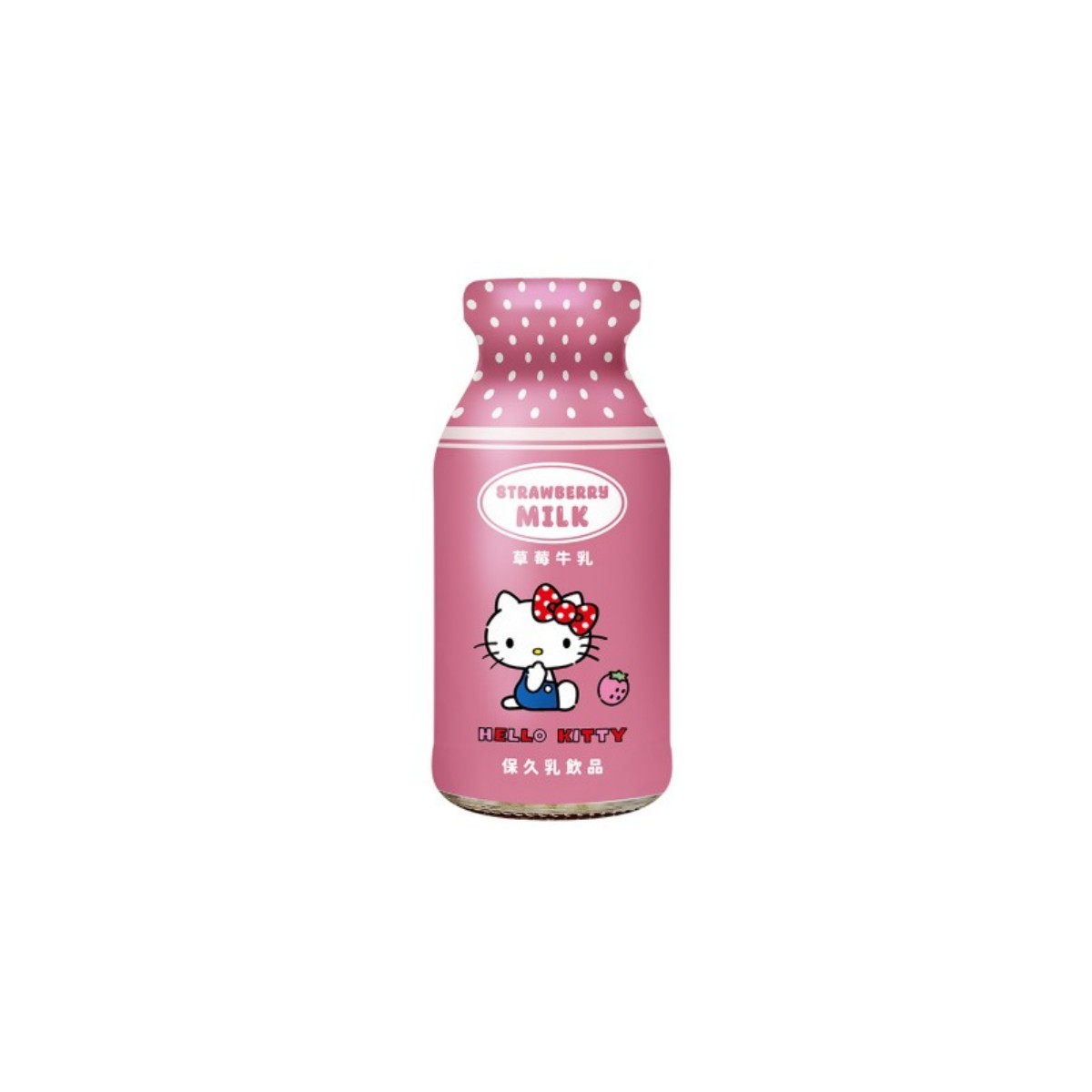 初鹿牧場- 台東初鹿Hello Kitty-草莓牛乳 200ml