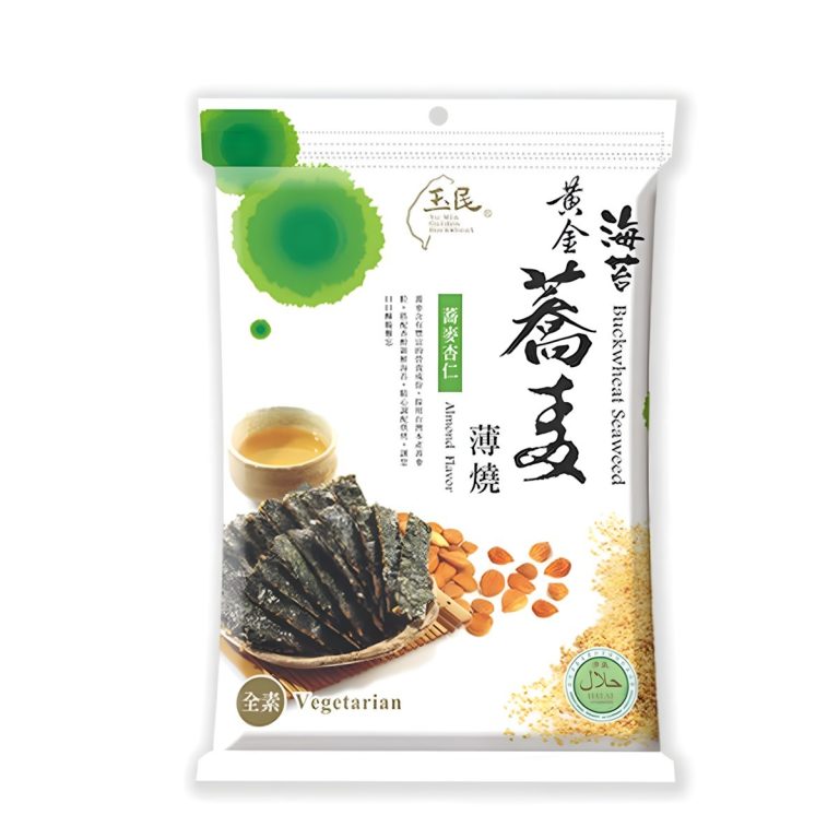 玉民- 海苔薄燒(蕎麥杏仁) 全素 40g