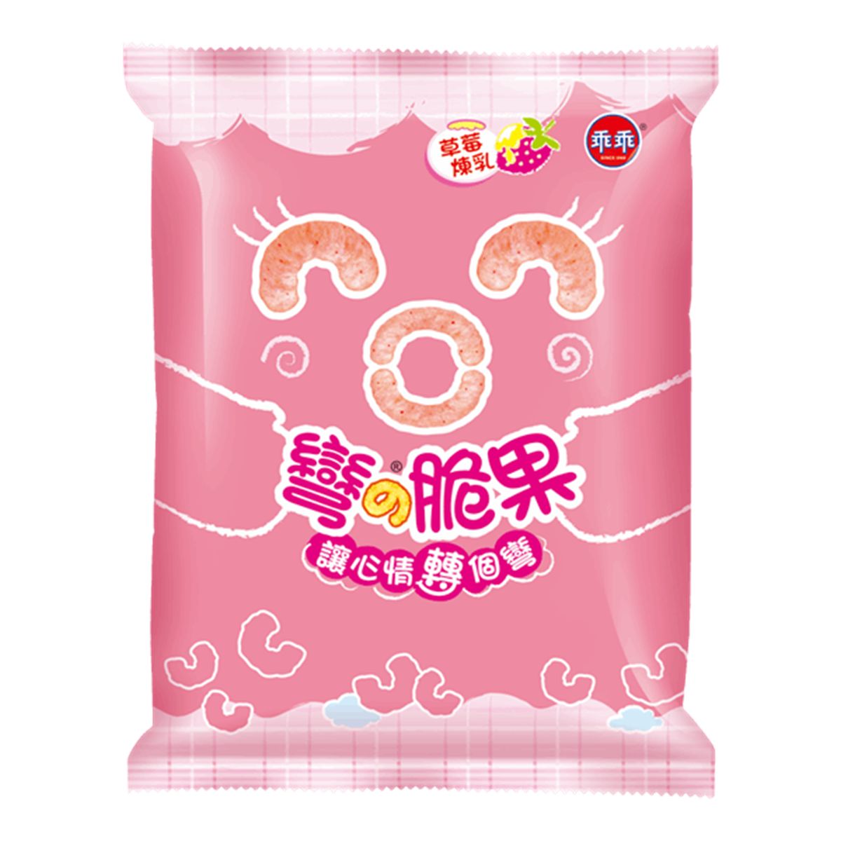 乖乖- 彎的脆果(草莓煉乳) 40g