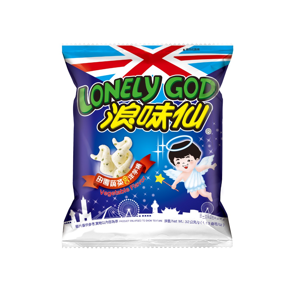 LONELY GOD- Potato Twist (Vegetable Flavor) 32g