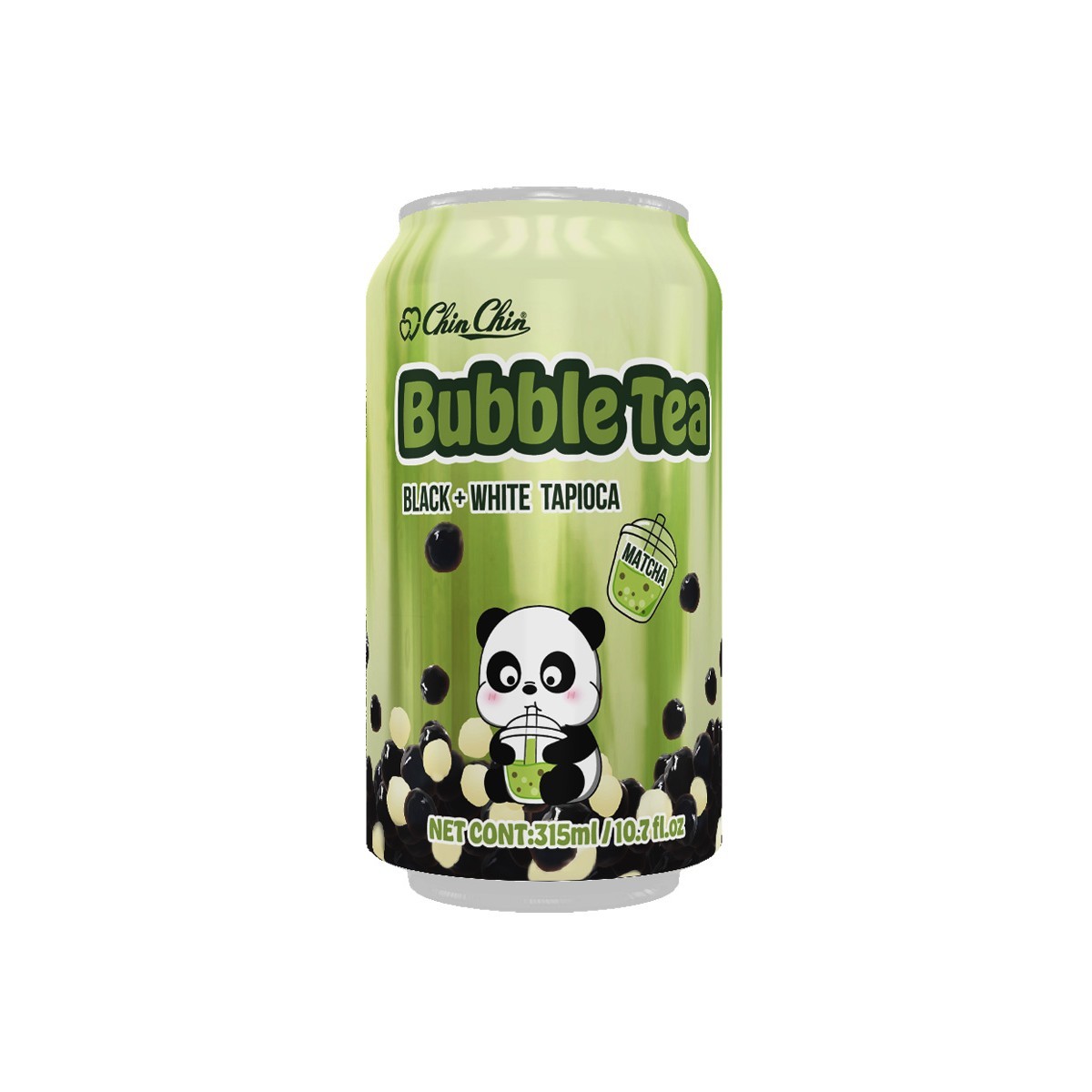 Chin Chin- CANNED BUBBLE TEA MATCHA 320gm